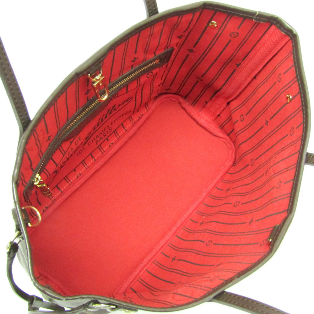 LOUIS VUITTON Brown Damier Neverfull PM Tote Bag - Picture 3 of 13